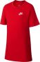 Nike sportswear futura shirt rood kinderen - Thumbnail 1