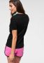 Nike sportswear essentials icon future shirt zwart wit dames - Thumbnail 13