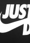 Nike Tee Just Do It Swoosh T-shirts Kleding black white maat: L beschikbare maaten:S M L - Thumbnail 15