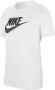 Nike Sportswear Tee Icon Futura T-shirts Heren white black maat: L beschikbare maaten:S L - Thumbnail 4