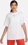 Nike Sportswear Essential Tee Lbr T-shirts white black maat: XS beschikbare maaten:XS S M L - Thumbnail 2