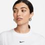 Nike Sportswear Essential Tee Lbr T-shirts white black maat: XS beschikbare maaten:XS S M L - Thumbnail 4