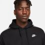 Nike Club Fleece Graphic Hooded Track Suit Trainingspakken Heren black white maat: XL beschikbare maaten:S M L XL - Thumbnail 3