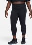 Nike Plus Size Sportswear Club Leggings Black- Dames Black - Thumbnail 4