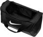 Nike Brasilia Small Duffel Bag Black Black White - Thumbnail 6