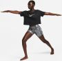 Nike Trainingsshirt Dri-FIT Women's Short-Sleeved Cropped Yoga Tee - Thumbnail 4