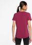 Nike Trainingsshirt Dri-FIT UV One Luxe Women's Standard Fit Short-Sleeve Top - Thumbnail 2