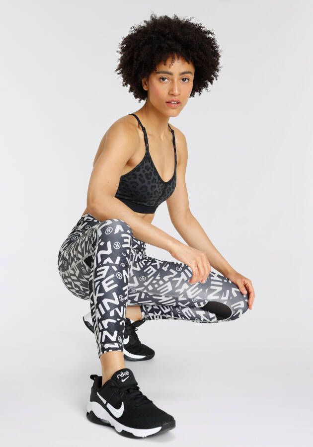 Nike Trainingstights Dri-FIT Fast Women's Mid-Rise Allover Print Leggings