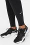 Nike dri-fit one mid-rise 2.0 hardlooptight zwart dames - Thumbnail 7