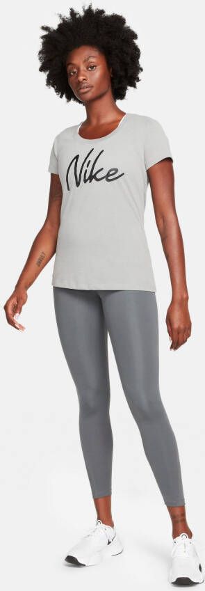 Nike Trainingstights One Women's Mid-Rise Mesh-Paneled Leggings