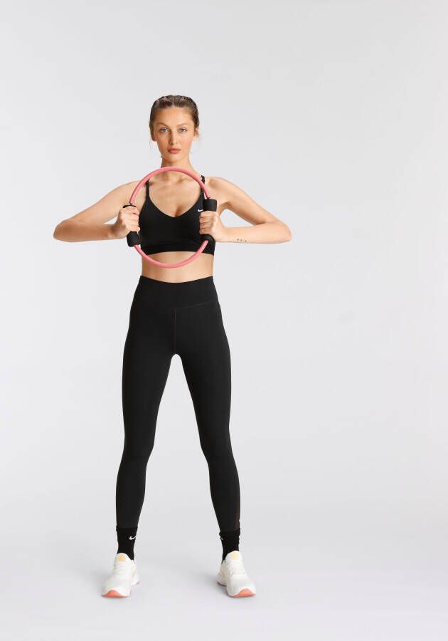 Nike Trainingstights One Women's Mid-Rise Mesh-Paneled Leggings