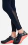 Nike Legging halfhoge taille en met mesh vlakken voor dames Pro Obsidian White- Dames Obsidian White - Thumbnail 4