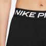 Nike Legging halfhoge taille en met mesh vlakken voor dames Pro Black White- Dames Black White - Thumbnail 5