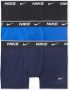 Nike Everyday Cotton Stretch Trunk (3 Pack) Boxershorts Kleding obsidian game royal black maat: XS beschikbare maaten:XS S M L XL - Thumbnail 6
