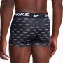 Nike Trunk (3 Pack) Boxershorts Kleding LOGO PRINT COOL GREY BLACK maat: XS beschikbare maaten:XS S M L XL - Thumbnail 9