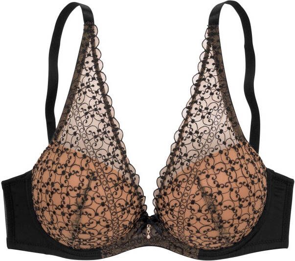Nuance Bh met steuncups mooie borduurkant in een modieuze look dessous
