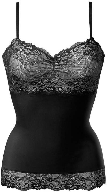 Nuance Modellerende top met leuke kant basic dessous