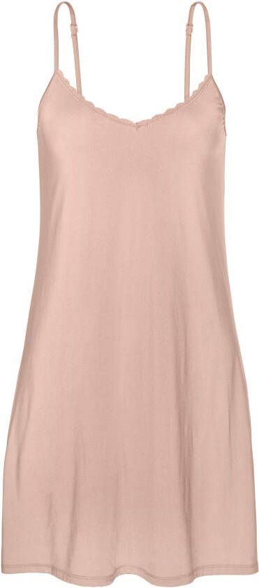 Nuance Onderjurk van soepelvallend materiaal basic dessous