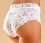 Nuance Tailleslip van fijne gebloemde kant sexy dessous - Thumbnail 3