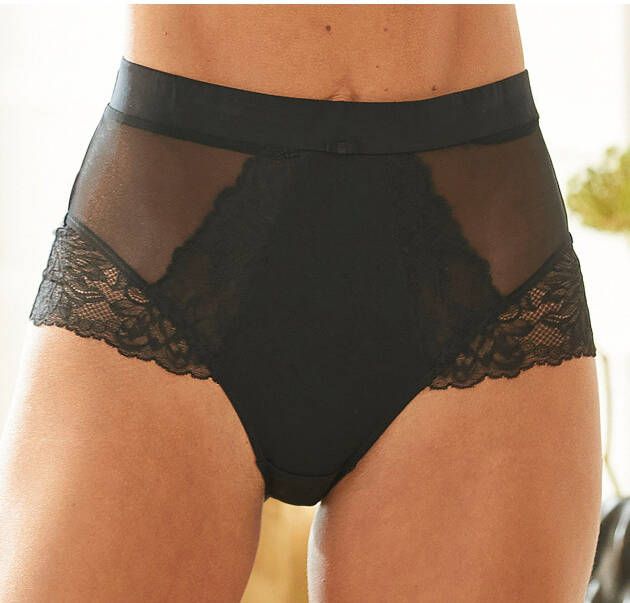 Nuance Tailleslip Ilara met inzetten van soft mesh en kant