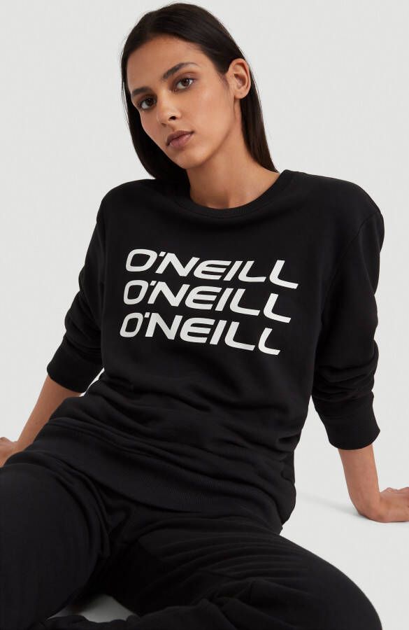 O'Neill Sweatshirt "Triple Stack" met een ronde hals