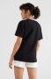 O'Neill T-shirt met printopdruk en borduursels zwart - Thumbnail 4