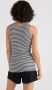 O'Neill gestreepte ribgebreide singlet zwart wit - Thumbnail 3