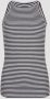 O'Neill gestreepte ribgebreide singlet zwart wit - Thumbnail 4