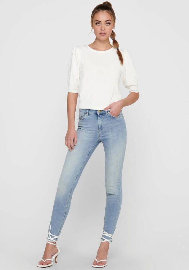 Only Ankle jeans ONLBLUSH MID SK ANK RAW