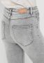 ONLY high waist skinny jeans ONLMILA light grey denim - Thumbnail 4