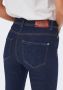ONLY high waist flared jeans ONLWAUW dark blue denim - Thumbnail 5