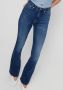 ONLY high waist flared jeans ONLPAOLA medium blue denim - Thumbnail 8