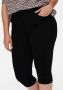 ONLY CARMAKOMA 7 8 jeans CARAUGUSTA HW SKINNY DNM KNICKERS BLACK met stretch - Thumbnail 5
