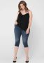 ONLY CARMAKOMA PLUS SIZE skinny fit capri-jeans met stretch model 'Augusta' - Thumbnail 5