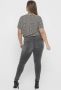 ONLY CARMAKOMA high waist skinny jeans CARAUGUSTA grijs faded - Thumbnail 4