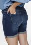 ONLY CARMAKOMA high waist short CARLAOLA donkerblauw denim - Thumbnail 8