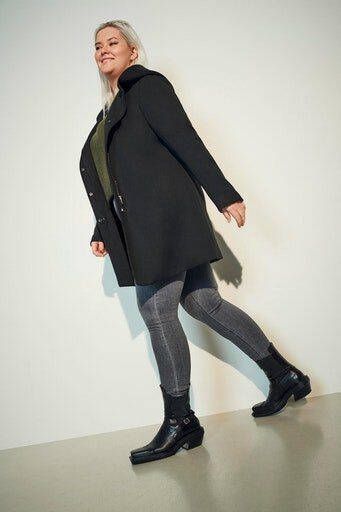 ONLY CARMAKOMA Korte jas CARSEDONA LIGHT COAT OTW NOOS