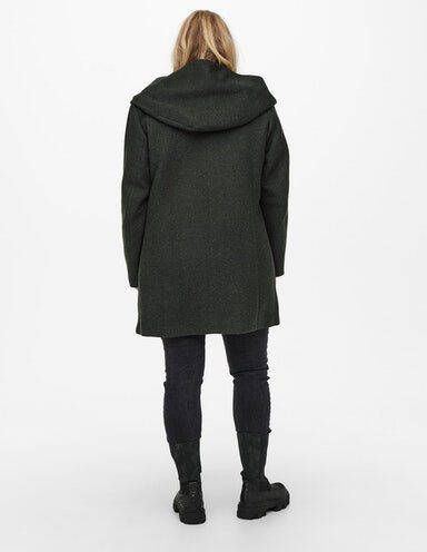 ONLY CARMAKOMA Korte jas CARSEDONA LIGHT COAT OTW NOOS