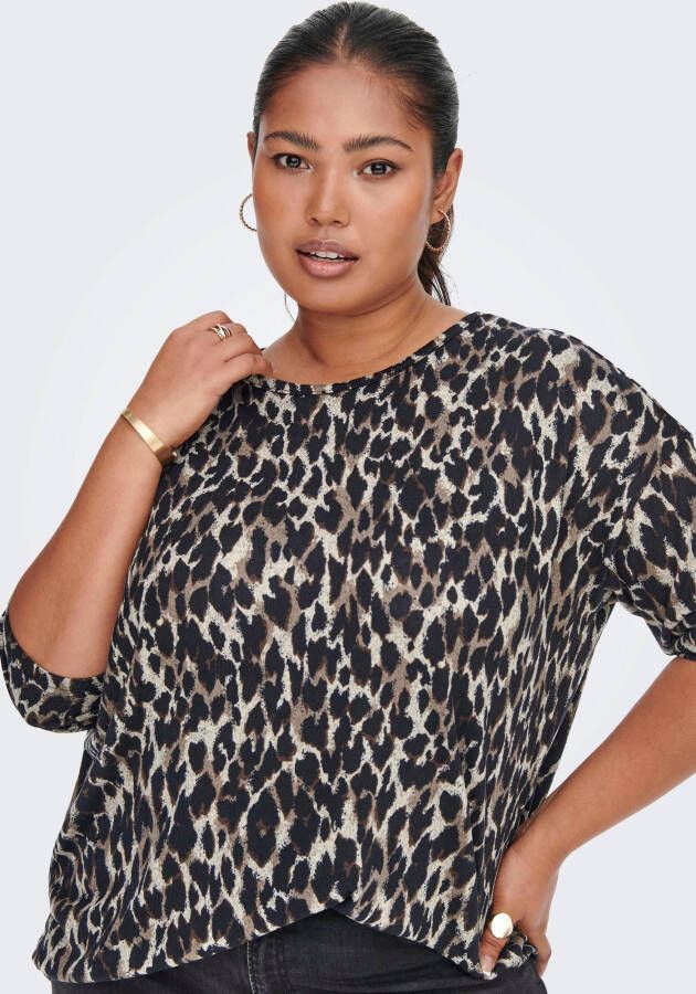 ONLY CARMAKOMA Shirt met 3 4-mouwen CARALBA 3 4 TOP