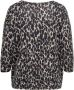 ONLY CARMAKOMA geweven top CARALBA met panterprint grijs taupe - Thumbnail 5
