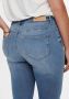 ONLY CARMAKOMA cropped regular waist skinny jeans CARWILLY light denim - Thumbnail 10
