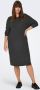 ONLY CARMAKOMA Gebreide jurk CARIBI LS STRUCTURE O-NECK DRESS CC KNT - Thumbnail 7