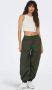 Only Slim fit korte tops van katoenmix model 'VILMA' - Thumbnail 6