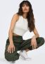 Only Slim fit korte tops van katoenmix model 'VILMA' - Thumbnail 8