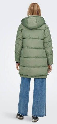 Only Gewatteerde jas ONLNORA LONG PUFFER COAT