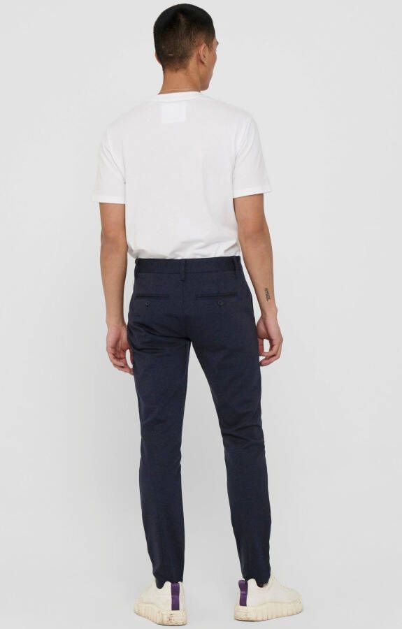 ONLY & SONS Chino met gesloten achterzakken