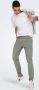 Only & Sons Slim fit stoffen broek in gemêleerde look model 'MARK' - Thumbnail 9