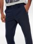 ONLY & SONS tapered fit broek met krijtstreep ONSMARK donkerblauw - Thumbnail 8
