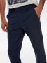 ONLY & SONS tapered fit broek met krijtstreep ONSMARK donkerblauw - Thumbnail 6