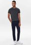 Only & Sons Marineblauwe Stretch Chinos Donkerblauw Blue Heren - Thumbnail 7